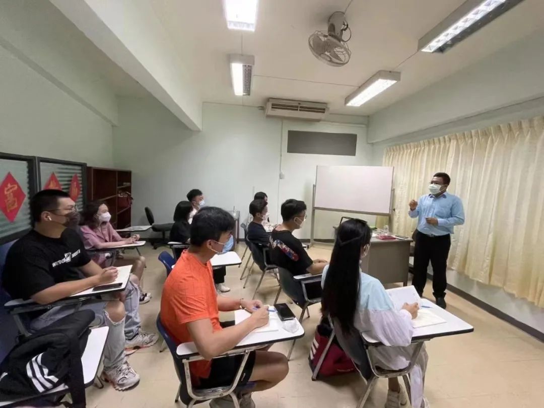 中泰学子面对面！泰国格乐大学中国留学生进入课堂做助教，期待课堂中文教学提质提速！