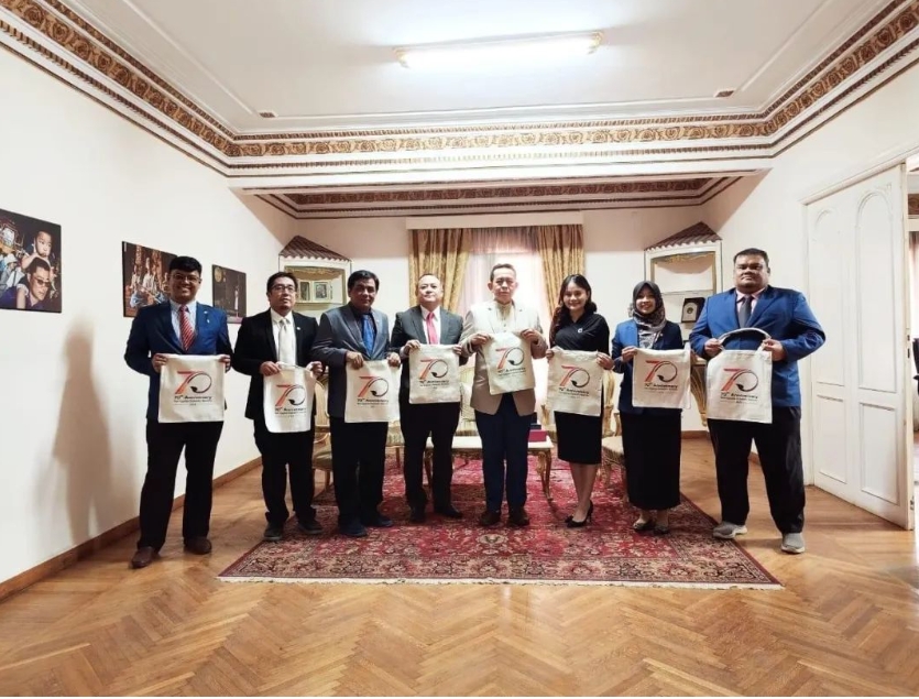 泰国格乐大学代表团受邀到访埃及开拓国际学术交流与合作