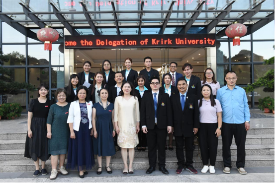 泰国格乐大学代表团访问桂林师范学院深化教育交流与合作!