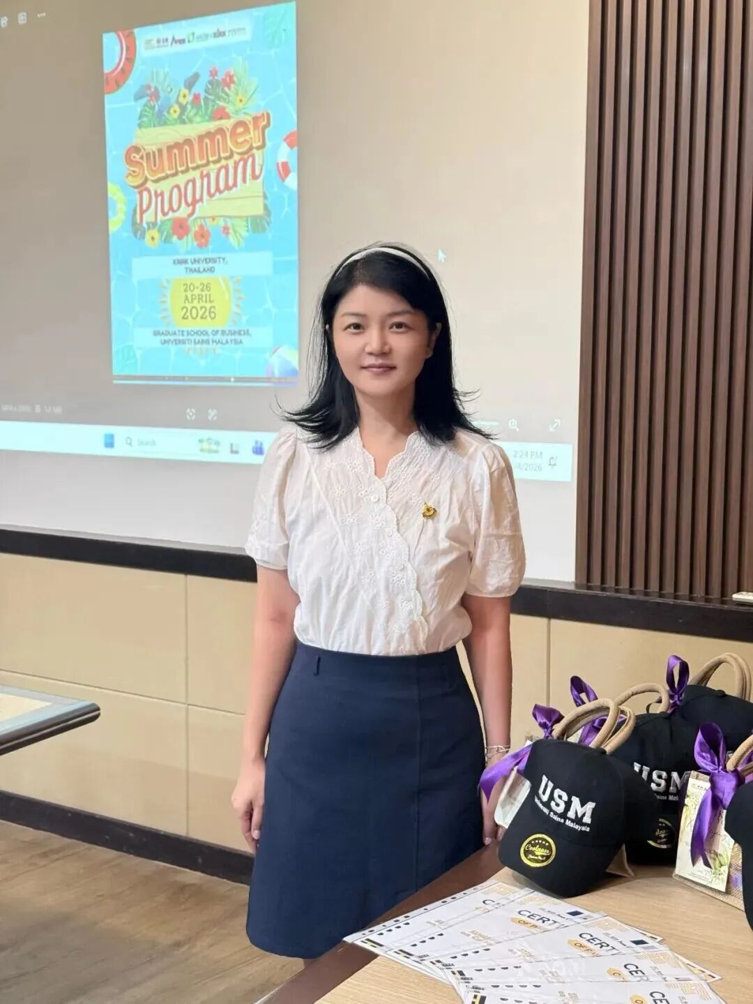 泰国格乐大学研究生团队赴马来西亚理科大学访学交流,共拓东盟教育新局